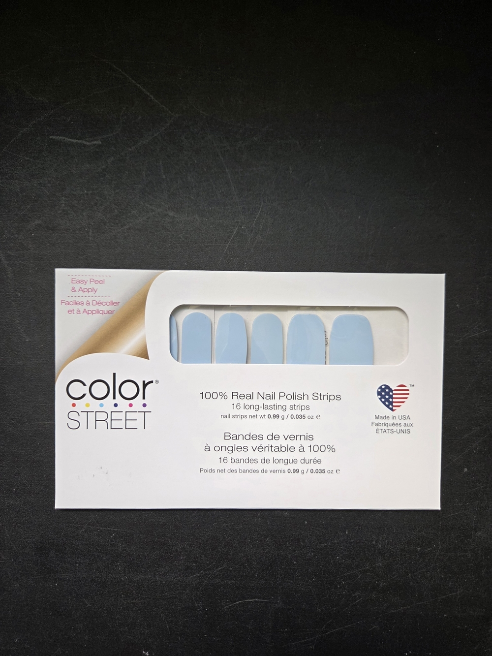 Color Street Nail Polish Strips Brand New Aspen Sky
